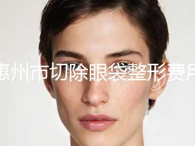 惠州市切除眼袋整形费用表明细详细曝光一览-近8个月均价为6326元